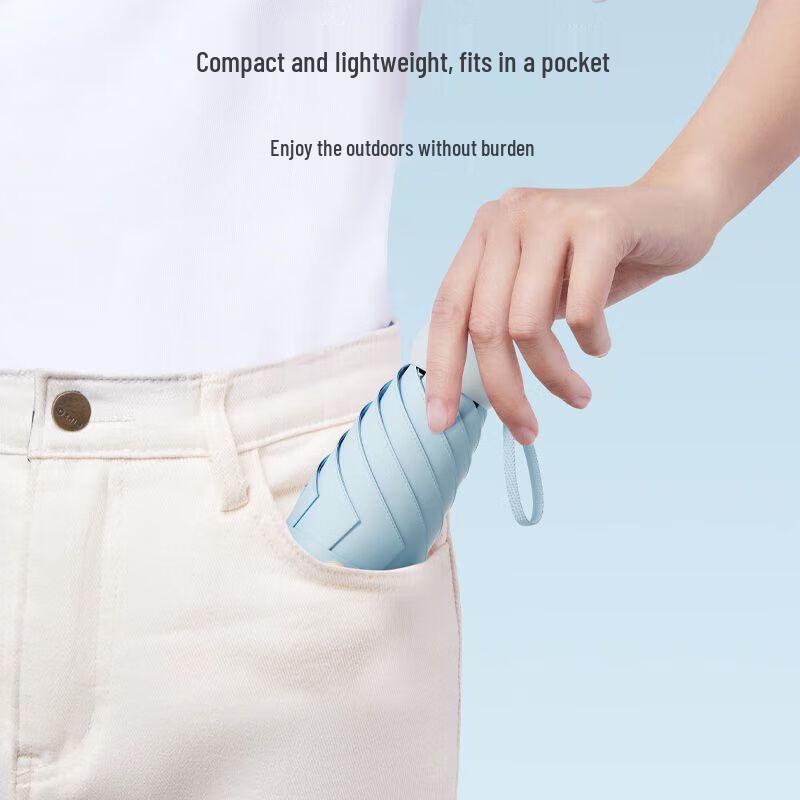 Parapluie de poche léger UV Soleil et Pluie