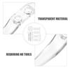 20Pcs Clear Dual-Hole Window Shade Cord Winder Roller Blind Retainer Transparent Pull Cord Organizer Baby Safety Ropes Cleat