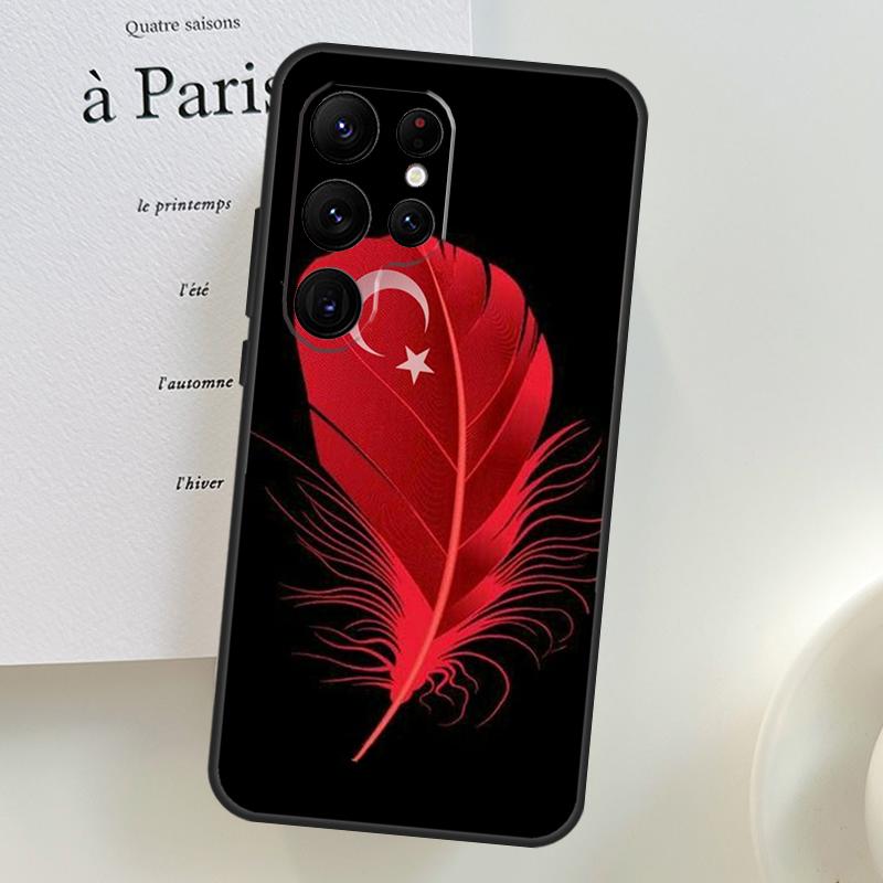 Turkey Turkish Flag Case For Samsung Galaxy S26 Ultra S25 S24 S22 S21 S23 Ultra Plus S10 S20 S25 FE Phone Cover