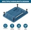 Pack of 5 Wall Mounted Holder Base Support for 18V Tool Plastic Storage Solution for Workshop and Garage Organization