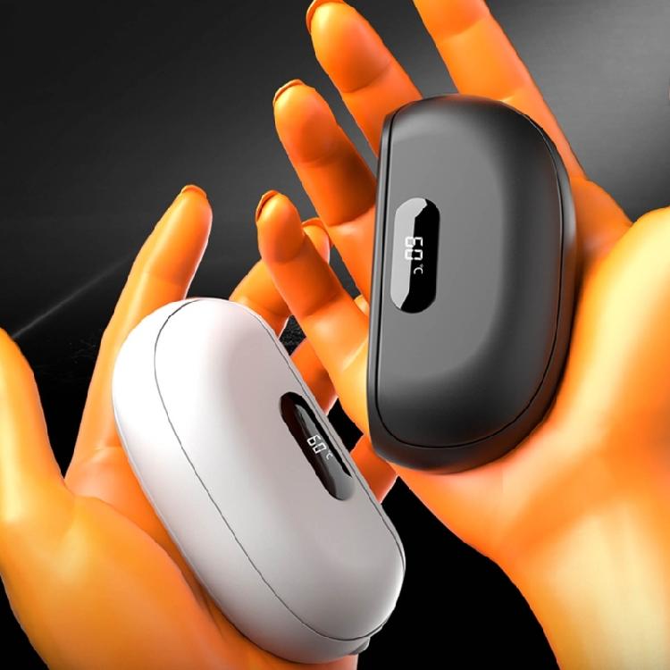 Rechargeable Split Type Hand Warmer 5S Heat Generation Adjustable Warmth Levels Travel Friendly Magnetic Attachment For