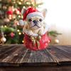Vánoční ozdoby 3D buldok/želva vánoční stromek závěsné dekorace pro zimní sváteční párty domácí dekorace