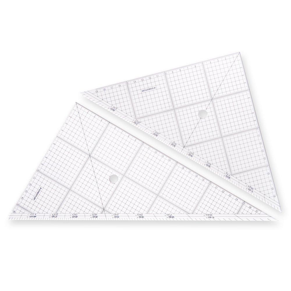 Staedtler Triangle Ruler Drafting Set for Layouts, 30cm, 966 30