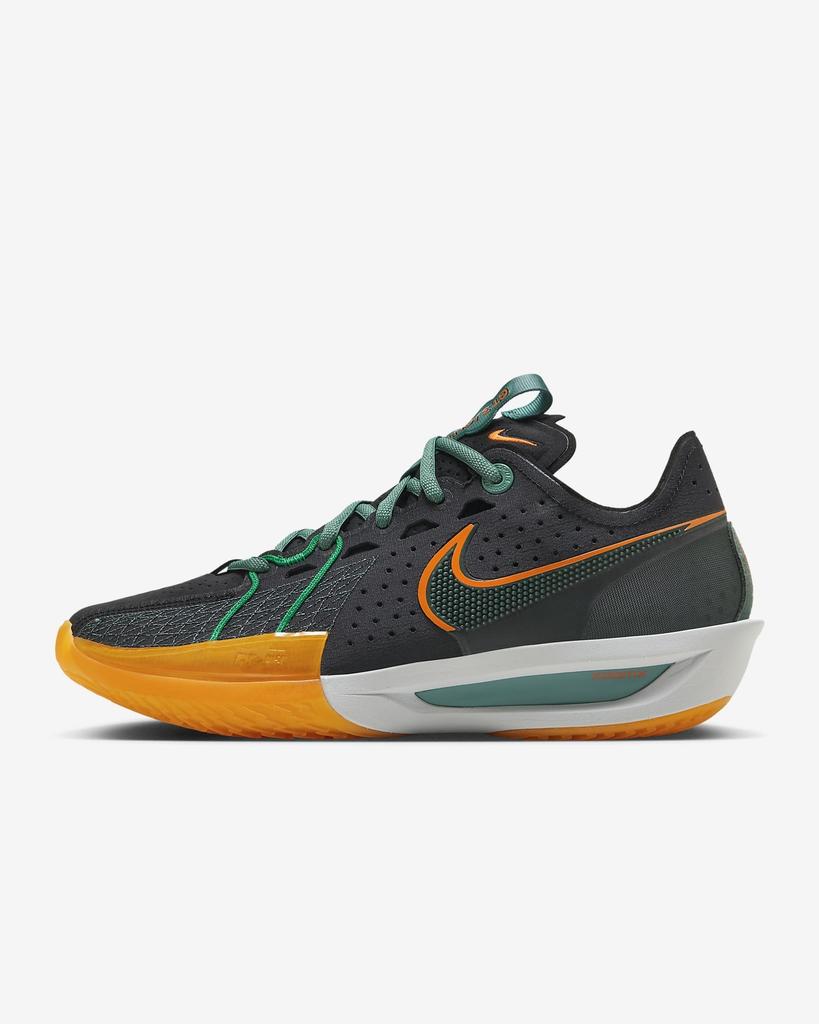 DV2918-001 Nike G.T. Cut 3 Black Vintage Green Bicostal Malachite (Men's)