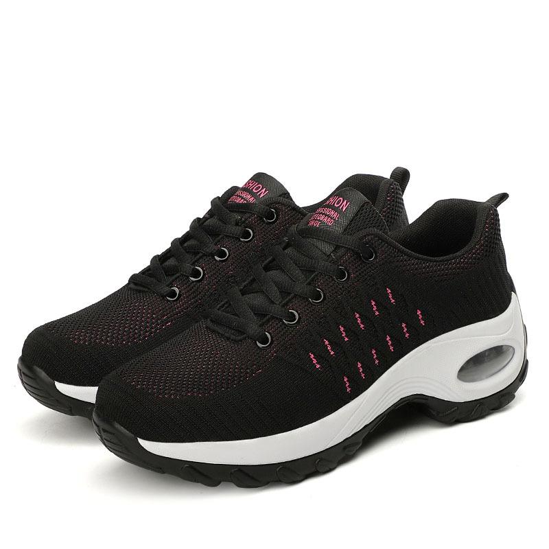 

МОДНАЯ ОБУВЬ, мужские дышащие спортивные кроссовки, спортивные кроссовки для бега, уличные женские теннисные кроссовки для тренажерного зала 35 чёрный