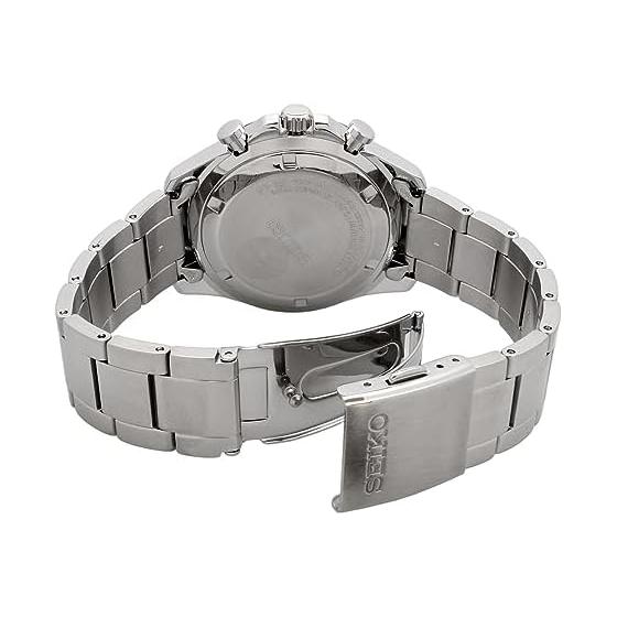 SEIKO 1/5 Second Chronograph Quartz Watch Men's SBTR005 Black [Domestic Genuine Product]
