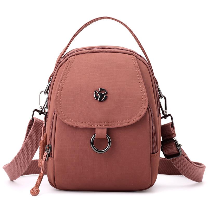 Mobile Phone Bag Mother Shoulder Bag Women's Small Handbag Solid Color Crossbody Bag