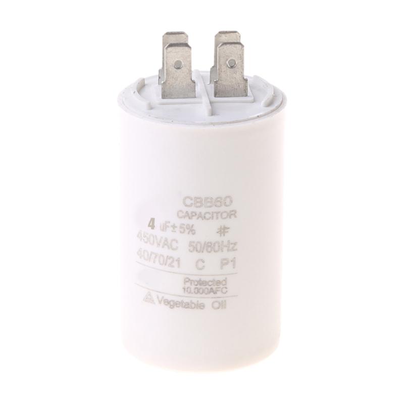450V CBB60 Run Capacitor 4/5/6/8/10/12/14/15/16/18/20uF for Air Compressor Water Pump Motor Single Phase Motor