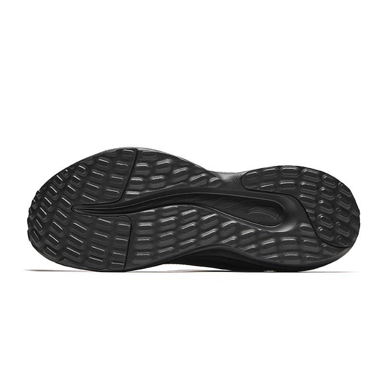 Anta Rouchun Pro Non-Slip Shock Absorbing Durable Comfortable Running Shoes Men Sneakers Basic-Black 112545506R-14