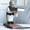 Old Butler Watch Stand Jewelry Shop Watch Display Holder Elderly Man Simulation Model Smooth Surface Watch Organizer Home Office Desktop Ornament