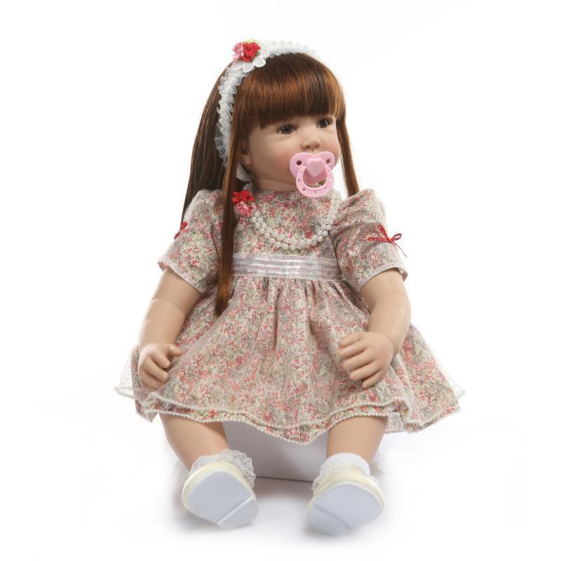 NPK Reborn Toddler Princess Doll with Beautiful Dress - Perfect Companion Toy for Girls
