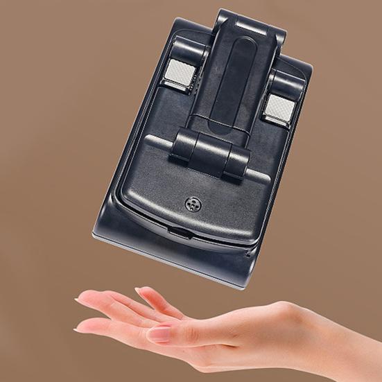 Mobile Phone Holder with Wireless Bluetooth-compatible Speaker Telescopic Great Load Bearing Anti-skid Bottom