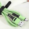 Usams Kabel U52 Microusb 2A Fast Charge1M Zielony/Green Sj435Usb02 (Us-Sj435)