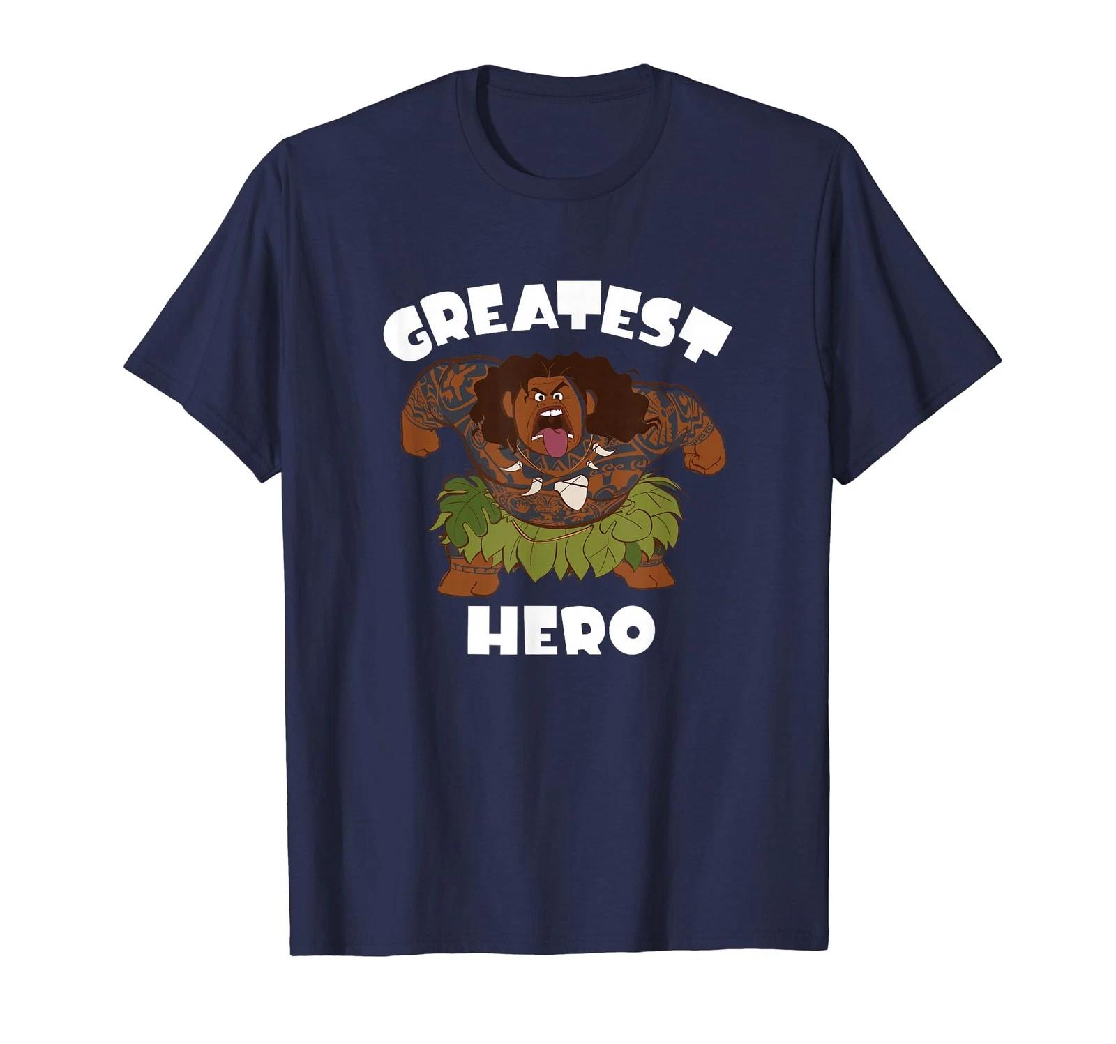 Disney Moana Maui Greatest Hero Big Bust Portrait T-Shirt_ L