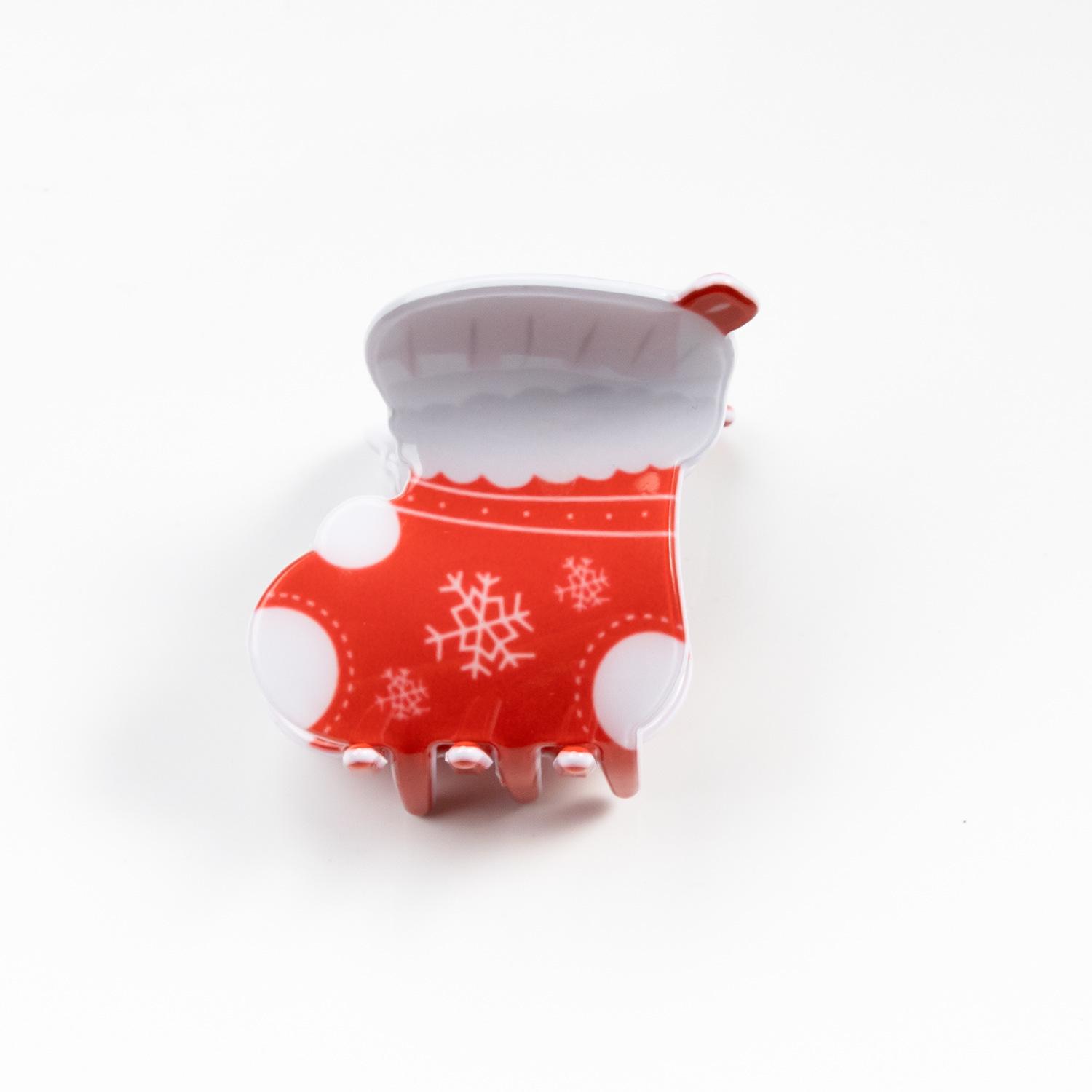 

Bamboo Yao Jewelry: Cute Snowman, Ghost, and English Letter Hair Clips & Claw Clips for Christmas