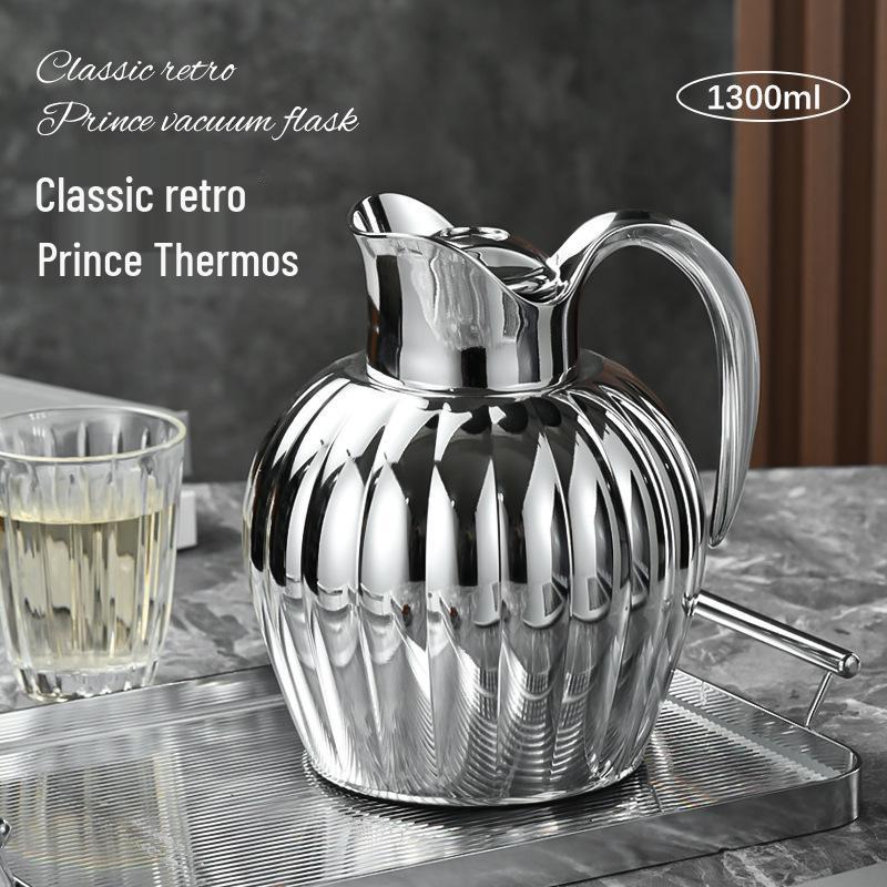 European Luxury Creative Thermos: 316L Stainless Steel Coffee Pot & Kettle.