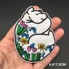 Embroidered Clothing Thermoadhesive Patches Iron-On Punk Landscape Embroidered Patches For Clothing Band Clorhing Stickers