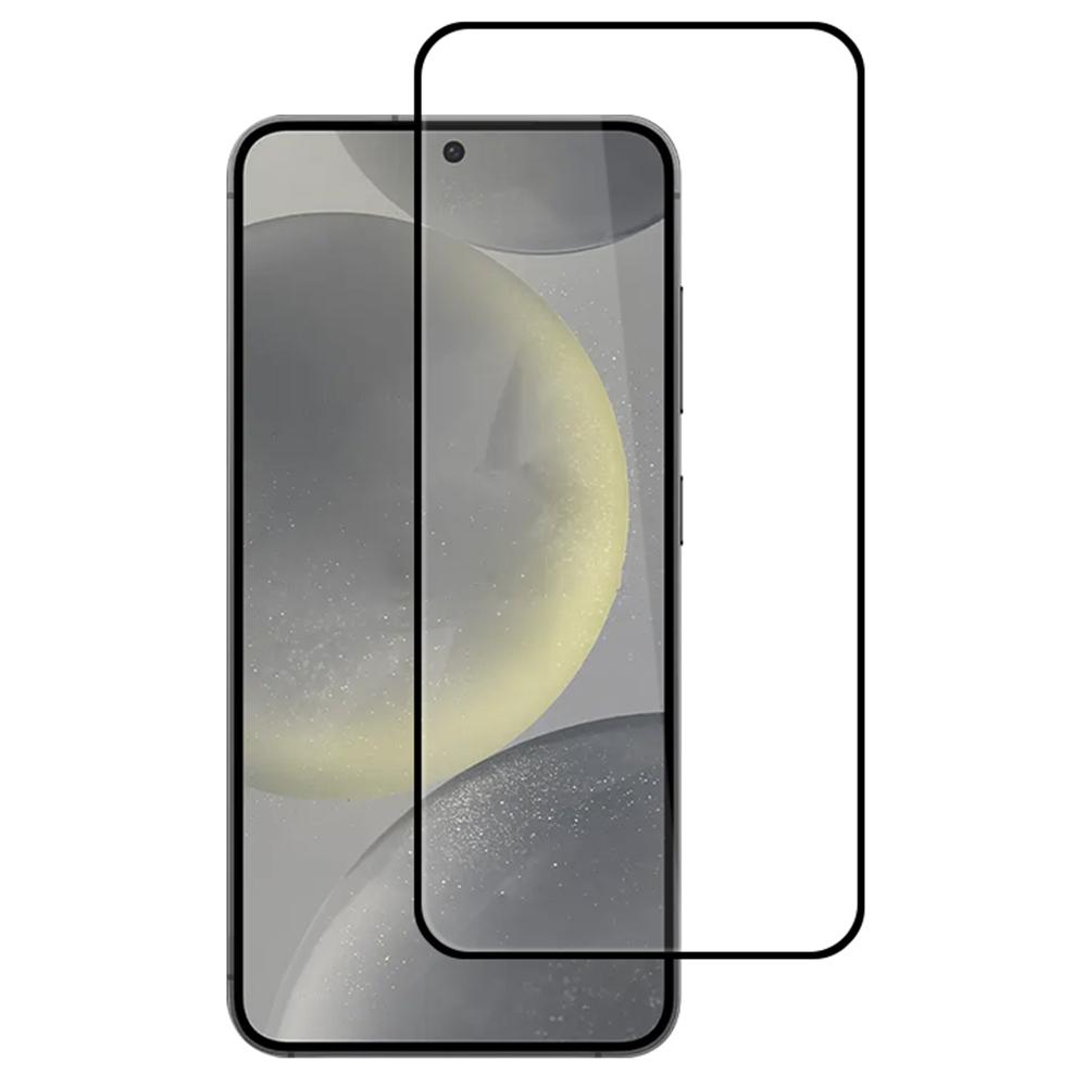 

For Samsung Galaxy S25+ High Aluminum-Silicon Glass Film 2.5D Silk Printing(Fingerprint Unlock) Type A