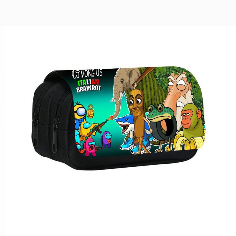 

Tung Tung Tung Sahur Game Character Print Student Stationery Bag 17