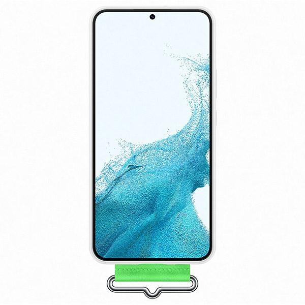 Etui Samsung Ef-Gs906Tw S22+ S906Biały/White Silicone Cover Strap