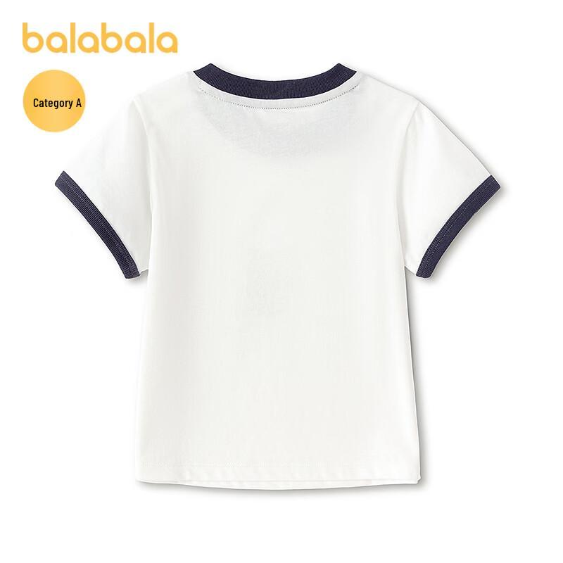 Balabala Boys' Short Sleeve Cartoon Print T-Shirt