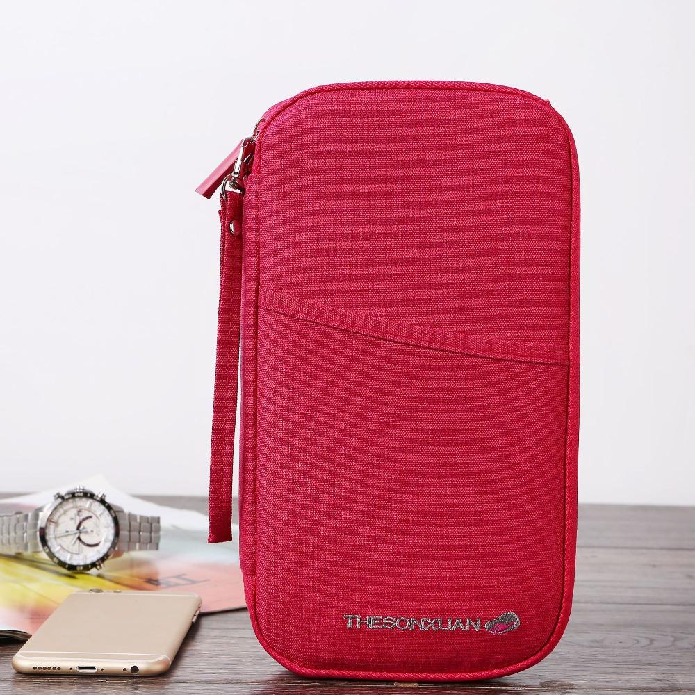 RFID Passport Bag Family Cards Tickets Organizer New Passport Holder  Travel Accessories