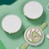 1L/2L Double Layer Lunch Box Cute Children Bento Box with Compartments Microwavable Food Storage Container for Picnic School