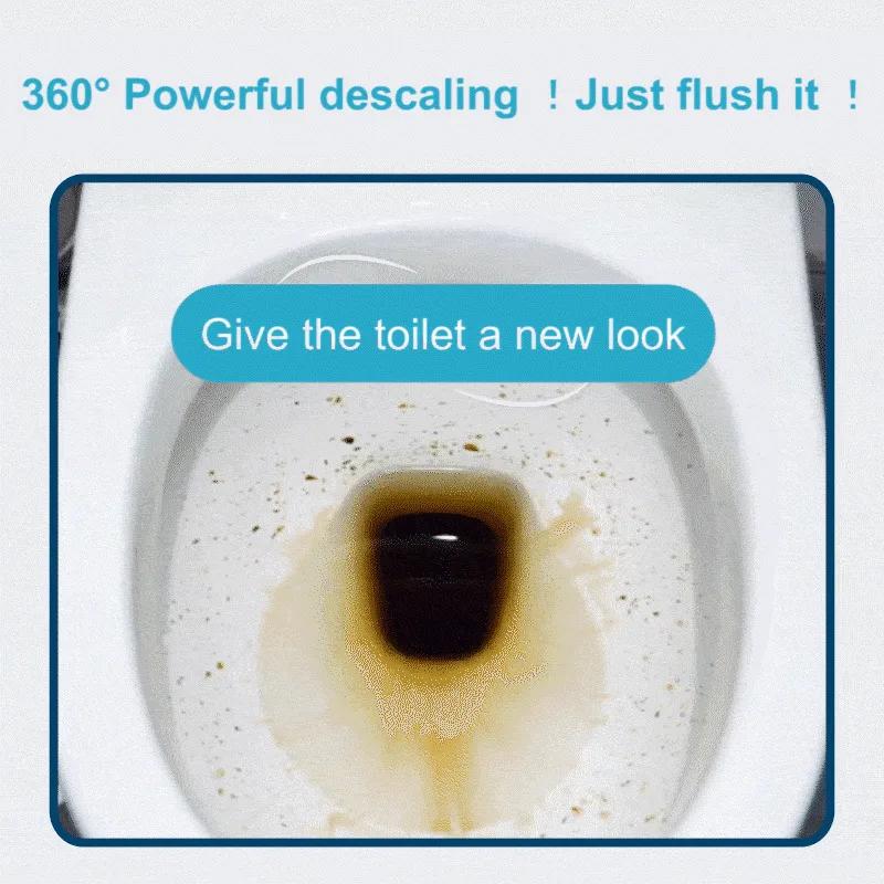 Blue Bubble Toilet Automatic Cleaner with Long Lasting Fragrance and Deodorizing Function Household Bathroom Bowl Deodorizer