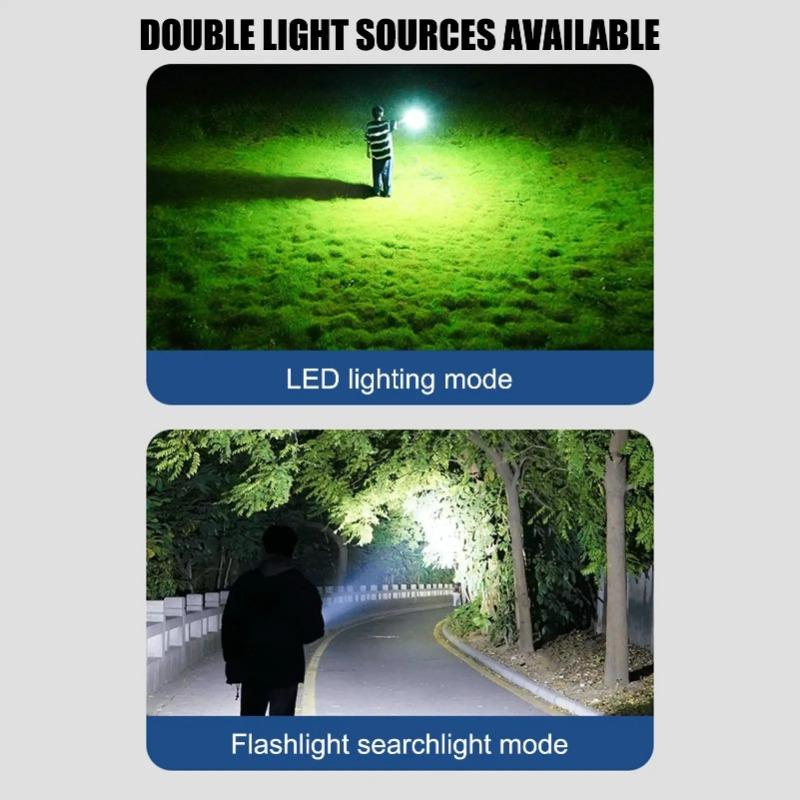 Lanterns For Camping Portable Camping Light Solar Panel 2 Modes Waterproof Lamp With Hook Survival Gear For Tent Hiking Fishing