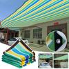 Color Sunshade Net Anti-UV Shade Cloth Thicken Shading Net Outdoor Yard Greenhouse Canopy Plant Sun Nets Sunscreen Cloth