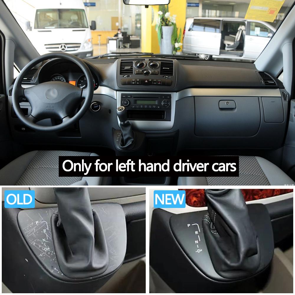 LHD Car Central Console Automatic Gear Shift Lever Cover Box Panel Baffle For Mercedes Benz Vito W636 Vanio W639 6392600073