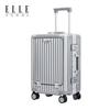ELLE HOMME EH2408 Front-Opening Aluminum Frame Luggage