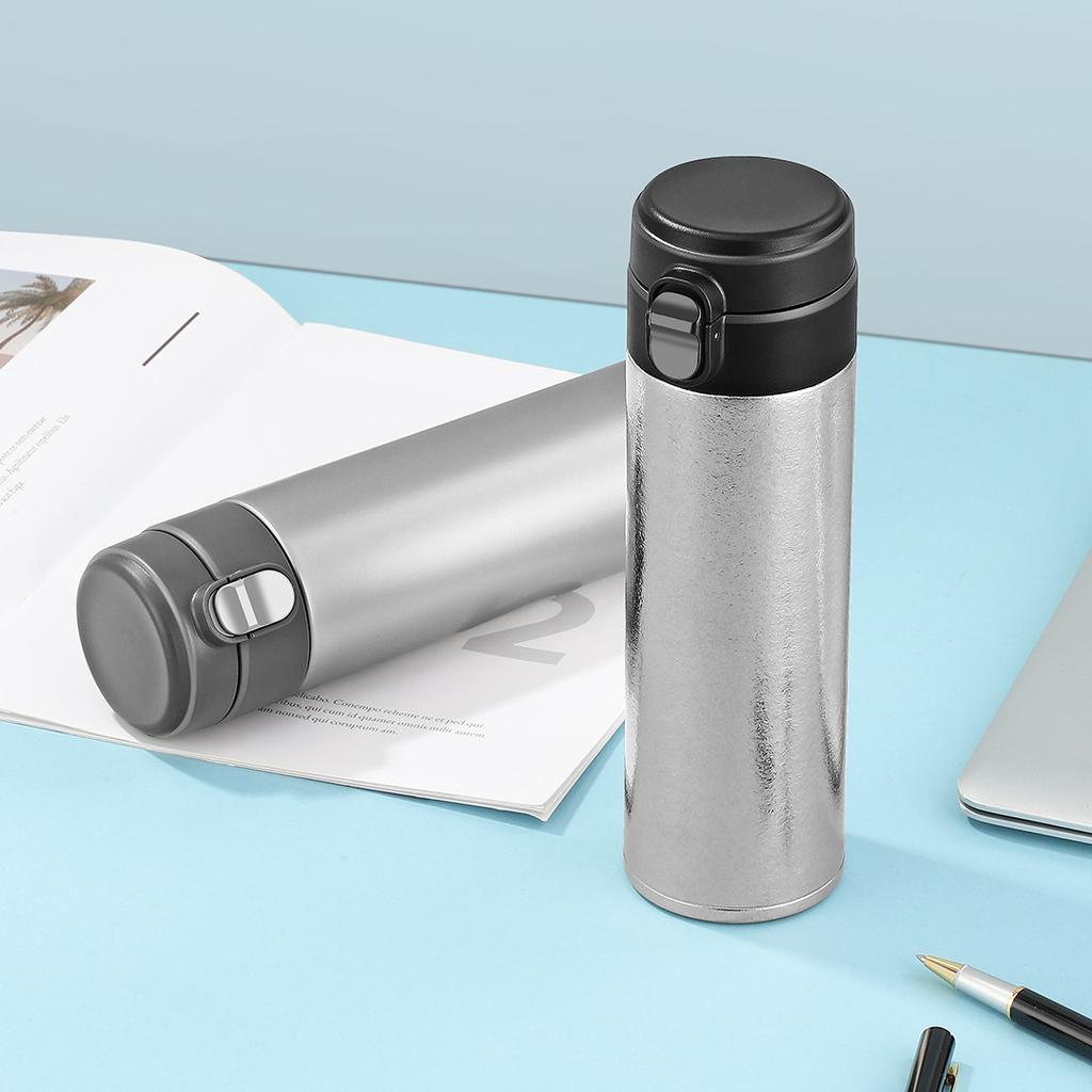 Termoska z čisté titanové slitiny, izolovaná láhev na vodu, dvouvrstvá vakuová skákací láhev do auta, přenosná láhev na čaj