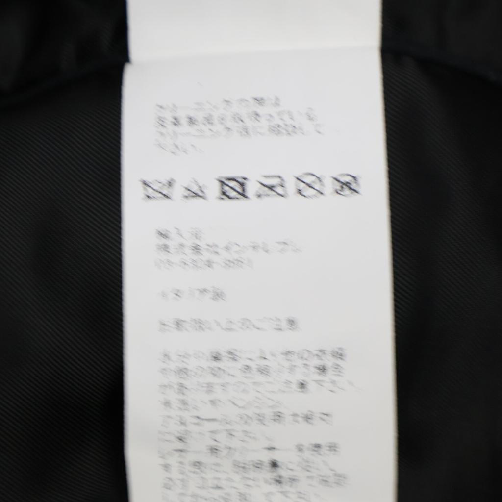 EMMETI Andrea Padded Single-breasted Lambskin Jacket Jacket 50 blackUsed