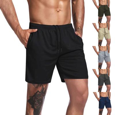 Herren-Arbeitsshorts mit mehreren Taschen, elastischem Bund, lockerer Baumwolle, lässigen, leichten Arbeitsshorts für den Außenbereich