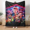 Stranger Things Customize Text Blanket Multi-purpose Personalized Blanket Soft & Cozy Suitable for Office Bed Nap Seaside All-Season Use