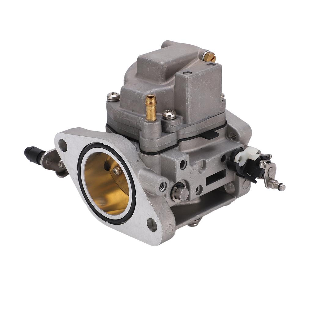 Marine Carburetor 66T‑14301‑02‑00 2 Barrel Carburetor Assy for 2 Stroke 40HP Boat Outboard Engine Replacement