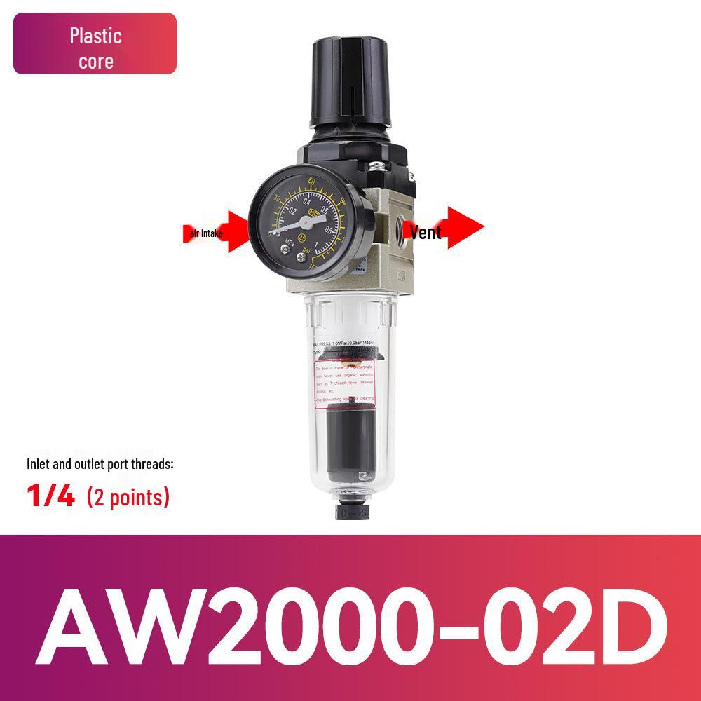 AW Air Filter Pressure Regulator & Oil-Water Separator AW2000/3000/4000 Series