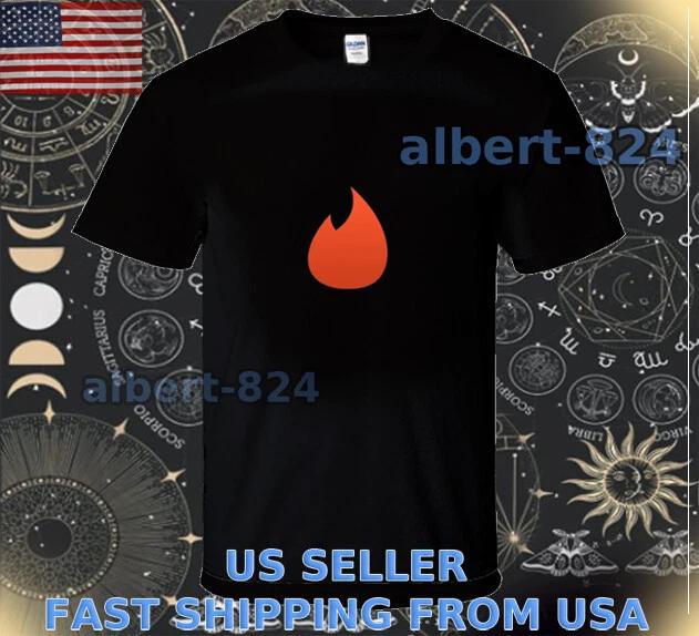 

NEW SHIRT TINDER LOGO T shirt FUNNY AMERICAN SIZE S TO 5XL L