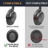 SOULWIT Cooling Gel Ear Pads for Steelseries Arctis Nova Pro Nova Replacement Ear Steelseries Headset Foam Head Thick Cooling Pads Snow Leopard Print