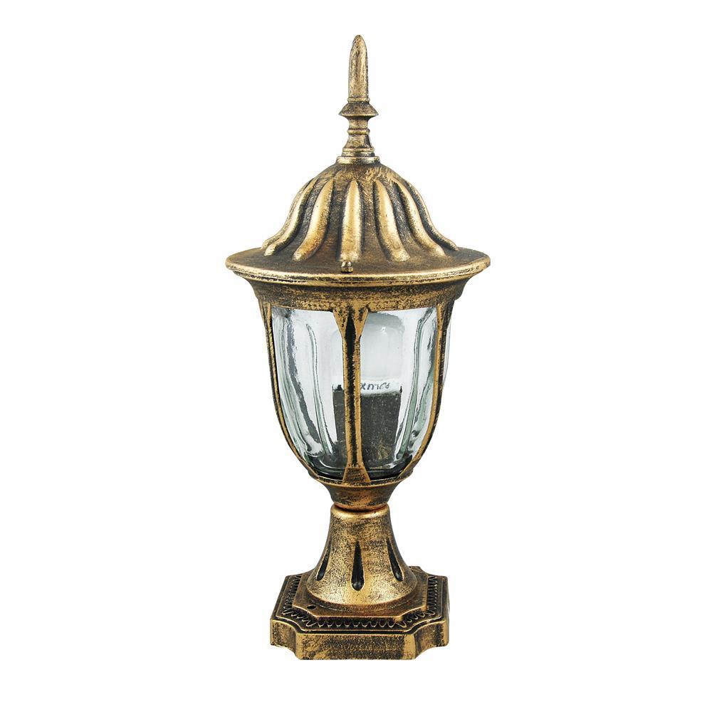 Gartenleuchte Stehend Retro Florenz 37cm E27 IP43 Patina Goldlux