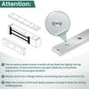 Magnetic Electromagnet Lock 12V DC Electric locking Door Access Control Lock  Single Door