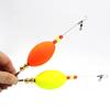 Fishing Bobbers Weighted Popping Floats Vibrant Color Strong Buoyancy Saltwater Freshwater Fishing Floats Accessories