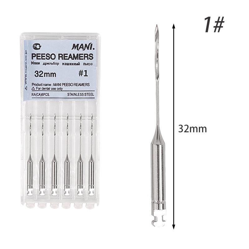 6 шт./уп. 32 мм стоматологические эндодонтические файлы римеры дриль боры римеры Пизо эндо файлы Пизо стоматологические материалы стоматологические инструменты