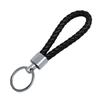Schlüsselanhänger Lanyard Geflochtenes Seil Kunstleder Angenehmer Griff Schlüsselanhänger Aufhängeseil mit Zinklegierung Schnalle Schlüsselring
