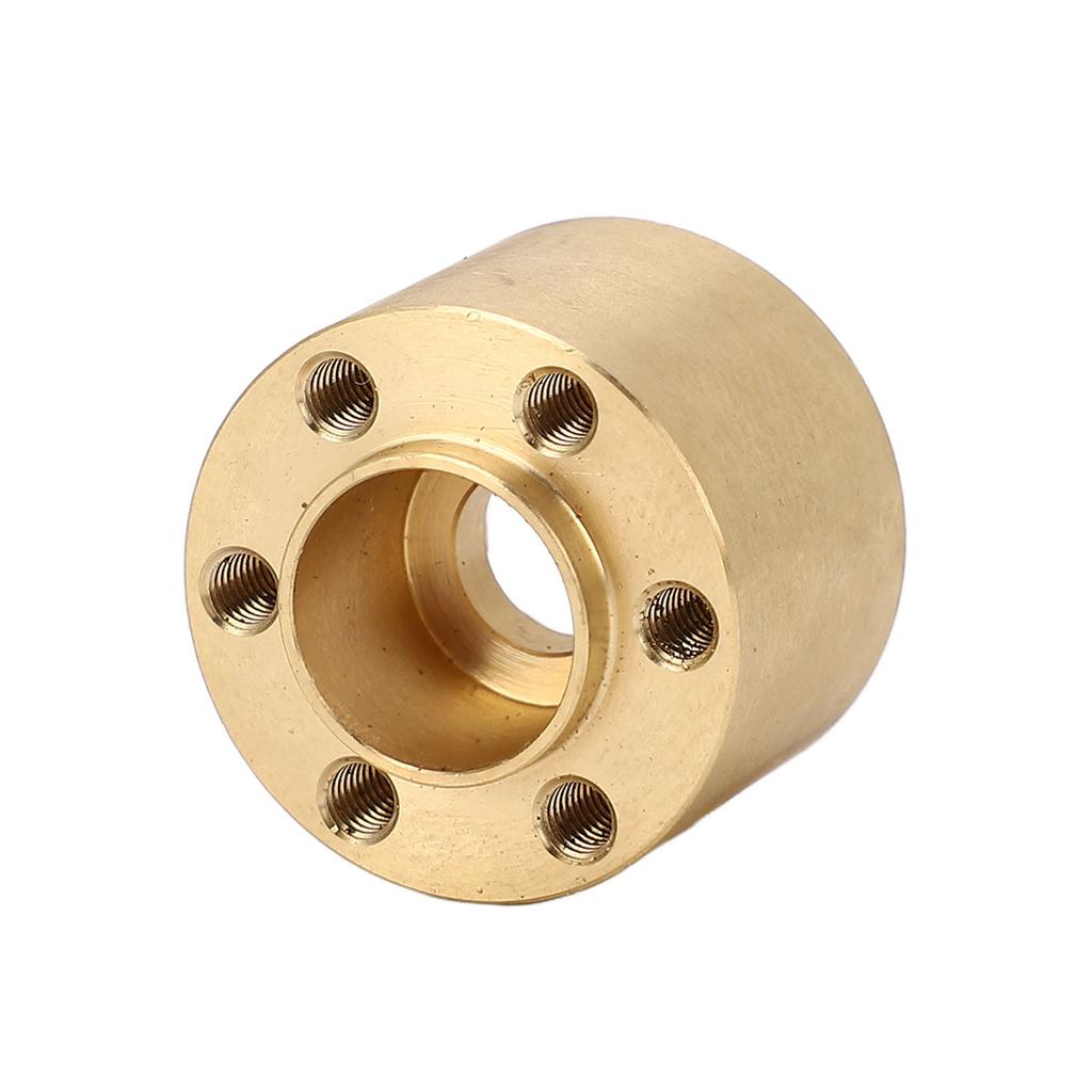 4Pcs Wheel Hex Hub Widen Brass Weight Wear Proof Wheel Hex Widen Adapter for 1.9in 2.2in Hub