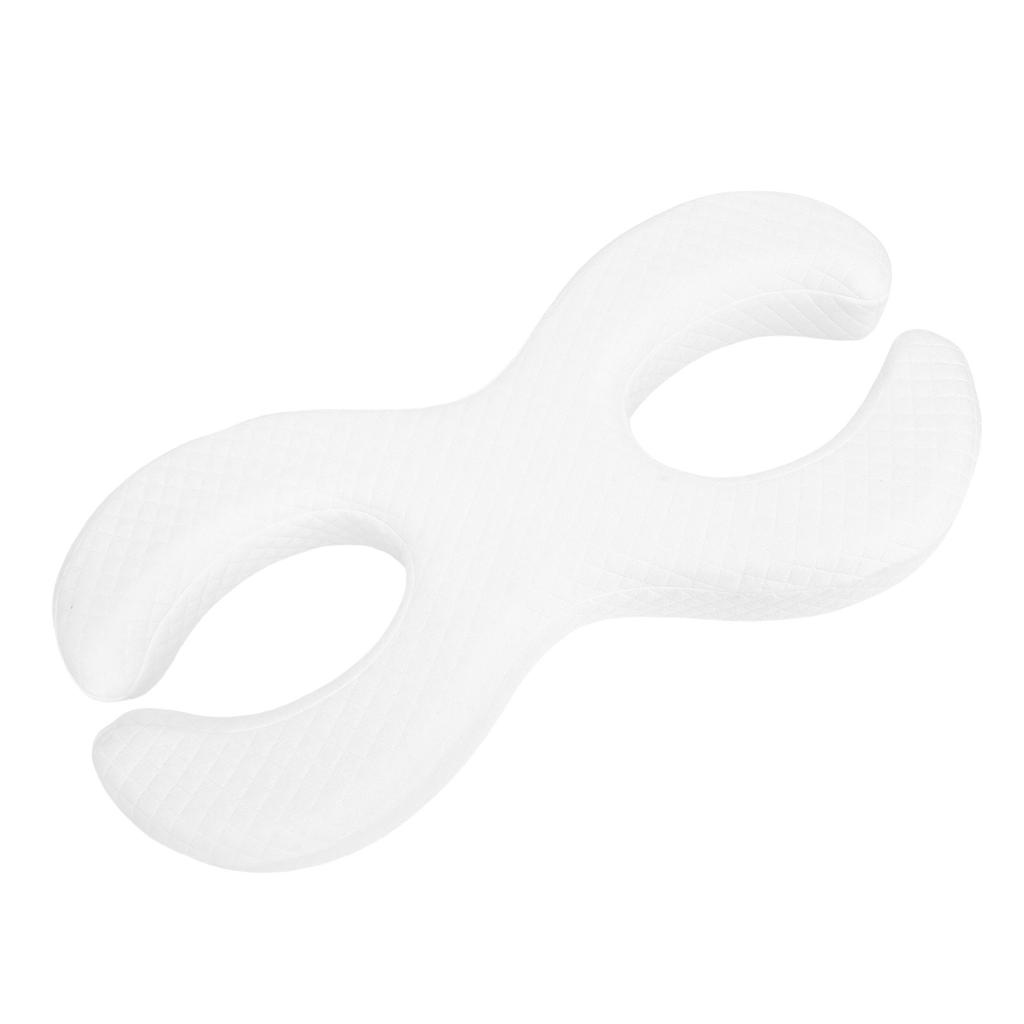 Face Pillow for Side Sleepers Memory Foam 2 Holes Soft Washable Ear Piercing Pillow for Deep Sleepin