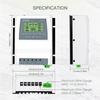 Automatic ATS Dual Power Transfer Switch Tuya Smart Solar Charge Controller for Solar Wind System DC 12/24/48V AC 110/220V