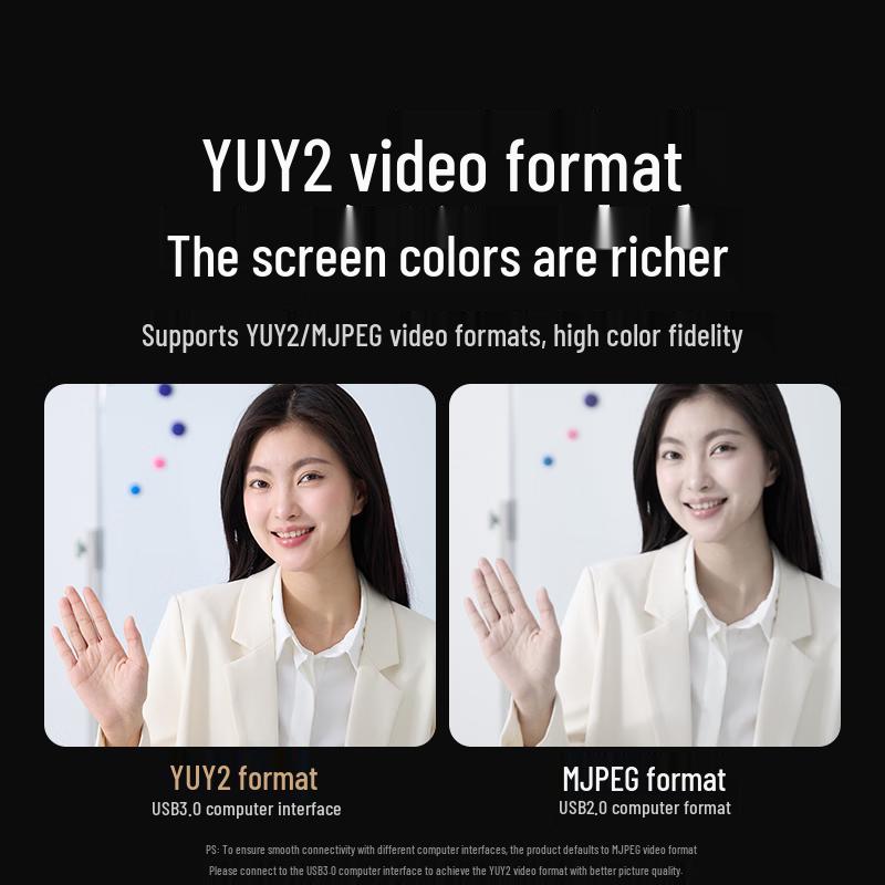 UGREEN 4K USB 3.0 Webcam with Dual Mics and Autofocus