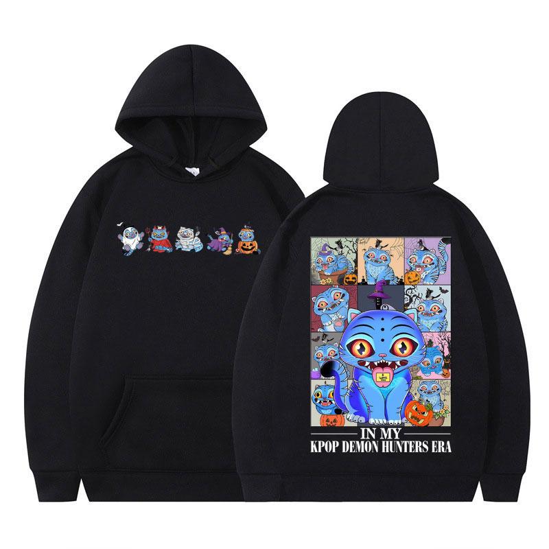 

KPop Demon Hunters Anime Cartoon Print Hoodie Men Women Fashion Hoodie Long-sleeved Winter Hip-hop Casual and Loose Sportswear 3XL